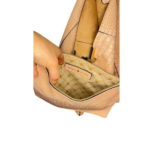 Antonio Melani Croc-embossed tote bag. - Picture 4 of 7